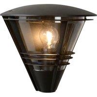 Lucide 'LIVIA' Dimmable Stylish Modern Decorative Outdoor Wall Light 1xE27 in Black