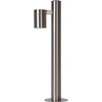 Lucide 'ARNE' Non Dimmable Rotatable Outdoor LED Bollard Pole Light GU10 in Grey