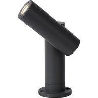 Lucide 'TATUM' Non Dimmable Tiltable Modern Garden Outdoor LED Spotlight in Black