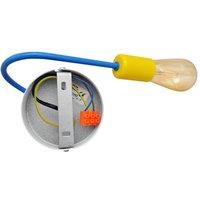 Netlighting Oxford Wall Lamp Blue Yellow 25cm