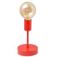 Netlighting Tube Table Lamp Red 12cm