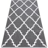 RugsX Sketch Rug in Grey | Size: 140 cm x 190 cm