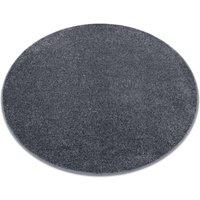 RugsX Round Santa Rug in Grey | Size: 170 cm diameter