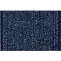 RugsX Malaga Doormat in Blue | Size: 66 cm x 430 cm
