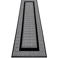 RugsX Gloss Runner in Black | Size: 80 cm x 200 cm