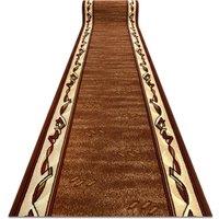 RugsX Bcf Filip Runner in Brown | Size: 140 cm x 290 cm