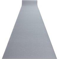 RugsX Anti-Slip Rumba Runner in Grey | Size: 80 cm x 630 cm