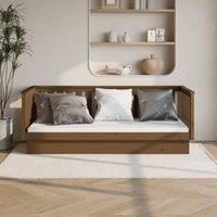 Berkfield Home Day Bed Honey Brown 80x200 cm Solid Wood Pine