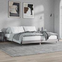 Berkfield Home Bed Frame Grey Sonoma 120x200 cm Engineered Wood | Size: Small Double