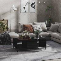 Berkfield Home Coffee Table High Gloss Black 103.5x60x35 cm Engineered Wood