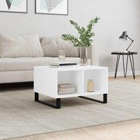 Berkfield Home Coffee Table White 60x50x36.5 cm Engineered Wood