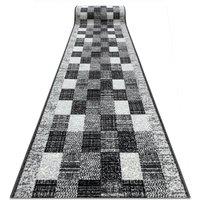 RugsX Bcf Rafia Runner in Grey | Size: 120 cm x 350 cm