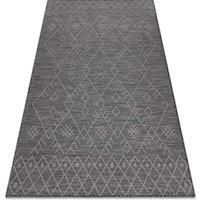RugsX Patio Rug in Black | Size: 136 cm x 190 cm