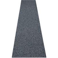 RugsX Traffic Dark Runner in Grey | Size: 60 cm x 400 cm