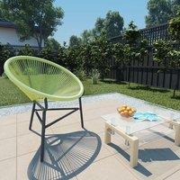 Berkfield Home Garden Acapulco Chair Poly Rattan Green