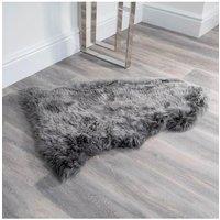 Native Natural Grey Sheepskin Rug XXL | Size: 60 cm x 120 cm