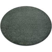 RugsX Round Indus Rug in Green | Size: 133 cm diameter