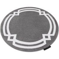 RugsX Hampton Rug in Grey | Size: 140 cm diameter