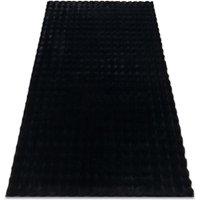 RugsX Bubble Rug in Black | Size: 160 cm x 220 cm