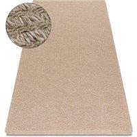 RugsX Jute Rug in Beige | Size: 140 cm x 190 cm