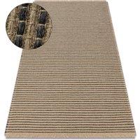 RugsX Jute Rug in Black | Size: 200 cm x 290 cm