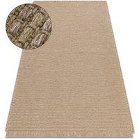 RugsX Jute Rug in Beige | Size: 140 cm x 190 cm