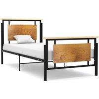 Berkfield Home Bed Frame Metal 90x200 cm