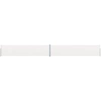Berkfield Home Patio Retractable Side Awning 170x1200 cm Cream in Beige