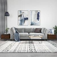 Berkfield Home Coffee Tables 2 pcs Brown Oak 50x46x35 cm Engineered Wood | Size: 50 x 46 x 35 cm