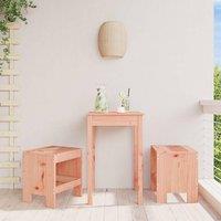 Berkfield Home Garden Stools 2 pcs 40x36x45 cm Solid Wood Douglas in Brown | Size: 40 x 36 x 45 cm