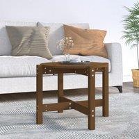 Berkfield Home Coffee Table Honey Brown 62.5x45 cm Solid Wood Pine