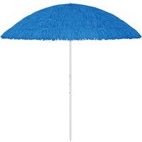 Berkfield Home Hawaii Beach Umbrella Blue 300 cm