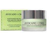 London Botanical Laboratories Avocado + CBD Eye Cream 20ml in White