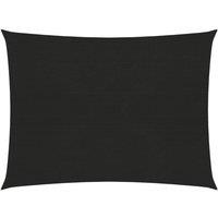 Berkfield Home Sunshade Sail 160 g/m Black 3x4 m HDPE