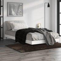 Berkfield Home Bed Frame White 90x200 cm Engineered Wood