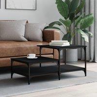 Berkfield Home Coffee Table Black 100x50.5x45 cm Engineered Wood