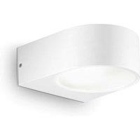 Netlighting Iko 1 Light Outdoor Up Down Wall Light White IP55 E27