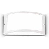 Netlighting Rex 1 Light Outdoor Wall Light White IP44 E27