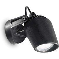 Netlighting Minitommy 1 Light Outdoor Wall Spotlight Black IP66 GU10