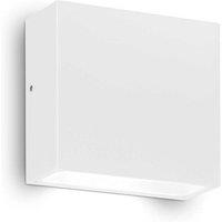 Netlighting Tetris 1 Light Outdoor Wall Light White IP44 G9