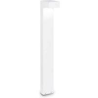 Netlighting Sirio 2 Light Outdoor Tall Bollard White IP44 G9