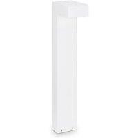 Netlighting Sirio 2 Light Small Outdoor Bollard White IP44 G9