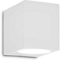 Netlighting Up 1 Light Outdoor Wall Light White IP44 G9