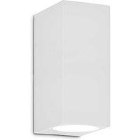 Netlighting 2 Light Outdoor Up Down Wall Light White IP44 G9