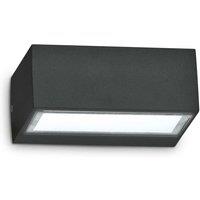 Netlighting Outdoor Twin Up Down Wall Light Black IP44 G9