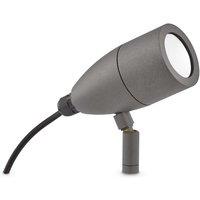 Netlighting Inside 1 Light Outdoor Spike Spotlight Anthracite IP54 G9 in Black