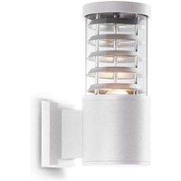 Netlighting Tronco 1 Light Outdoor Wall Light White IP44 E27