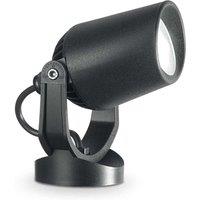 Netlighting Minitommy 1 Light Outdoor Spike Spotlight Black IP66 GU10