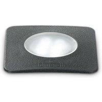 Netlighting Ceci LED 1 Light Small Square Outdoor Recessed Light Black IP67 GU10