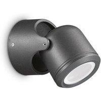 Netlighting Xeno 1 Light Outdoor Wall Light Black IP44 GU10